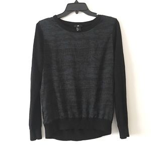 Black Long Sleeve Top from H&M